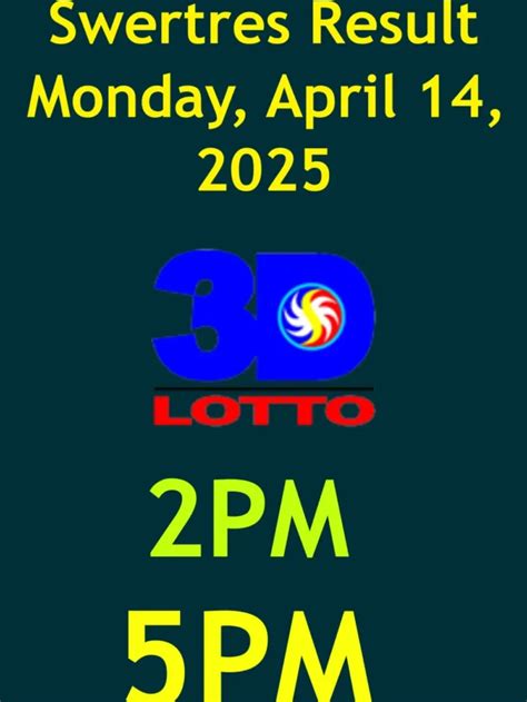 lucky 3pm|3D Swertres Results Today .